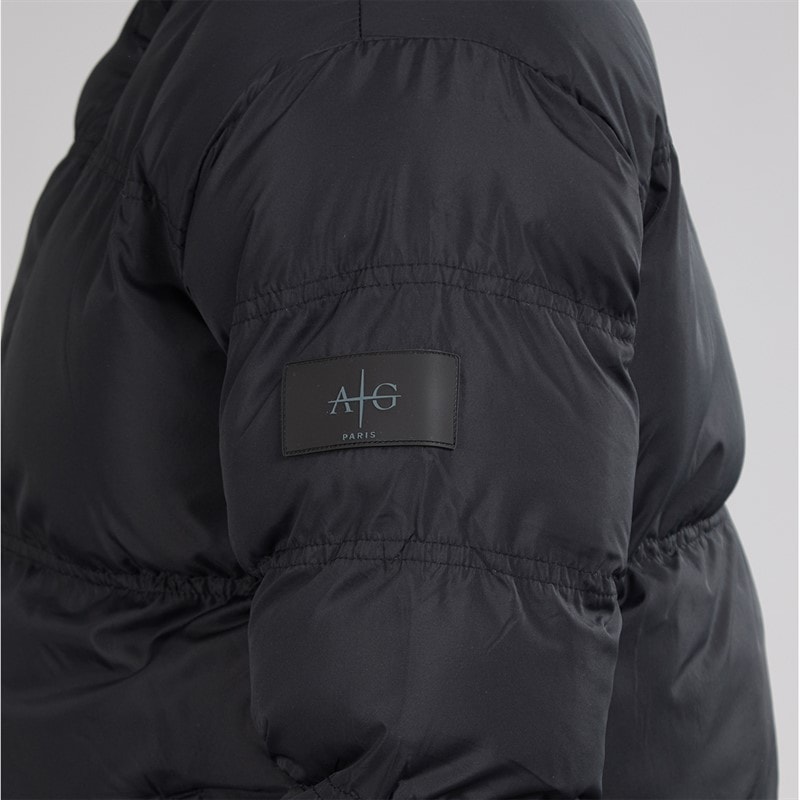 Avant Garde Herre Rawlins Puffer Jakke Sort - Billede 3