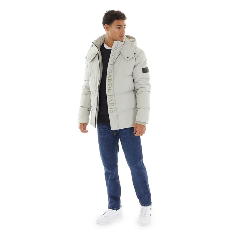 Avant Garde Herre Cottian Pufferjakke Frostgrå - Billede 4