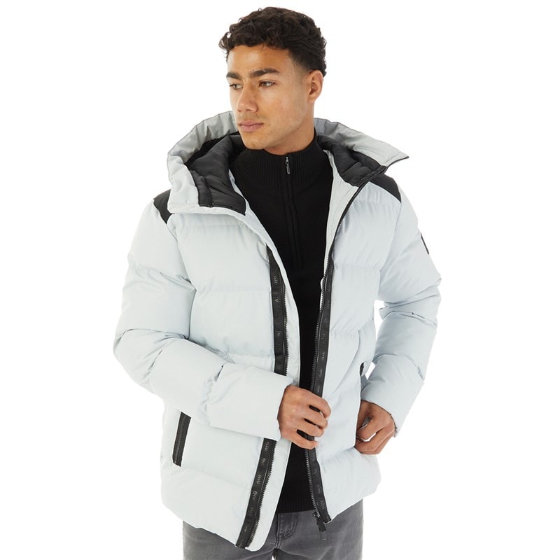 Avant Garde Herre Alps Pufferjakke Frostgrå - Billede 1