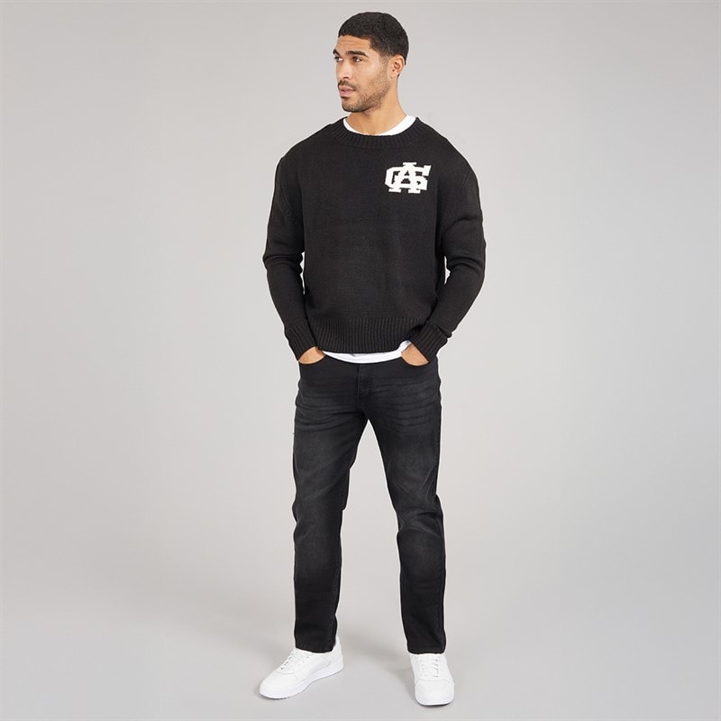Avant Garde Herre Harlow Jeans Med Lige Ben Sort - Billede 4