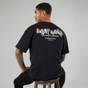 Avant Garde Herre Gradient T-shirts Sort