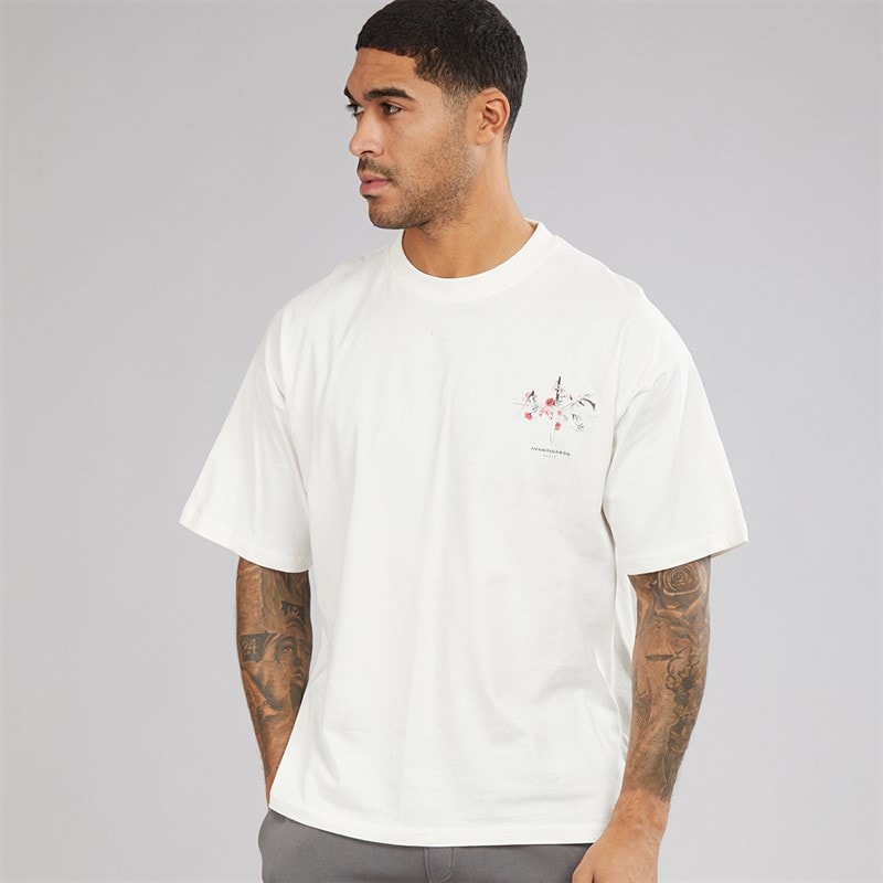 Avant Garde Herre Gradient T-shirts Hvid - Billede 2