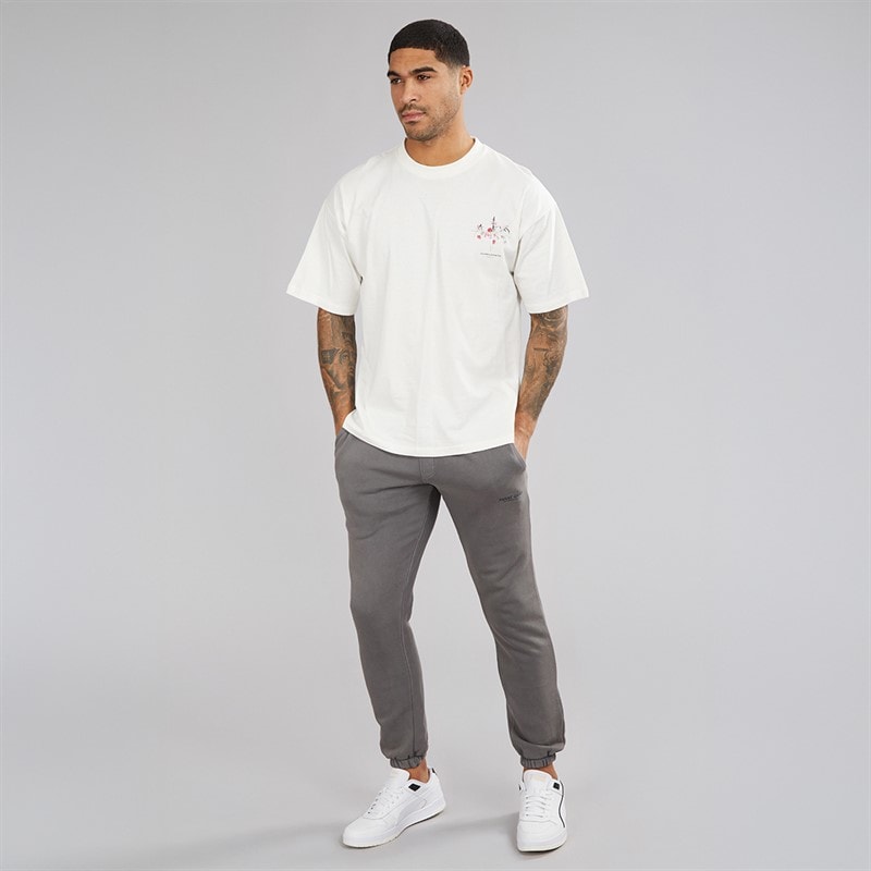 Avant Garde Herre Gradient T-shirts Hvid - Billede 4