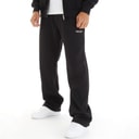 Avant Garde Herre Straight Leg Joggers Sort