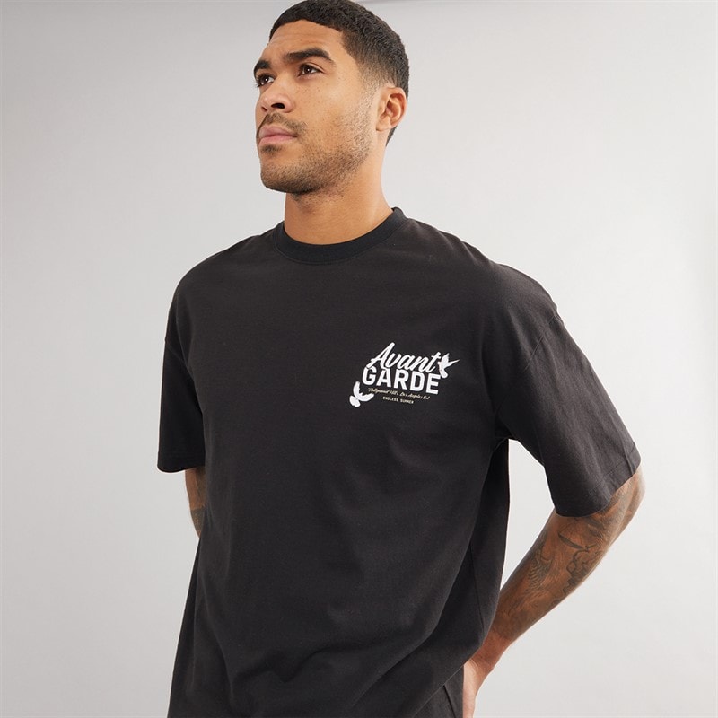 Avant Garde Herre Endless T-Shirt Sort - Billede 2