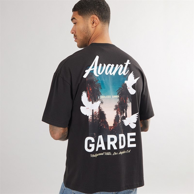 Avant Garde Herre Endless T-Shirt Sort - Billede 3