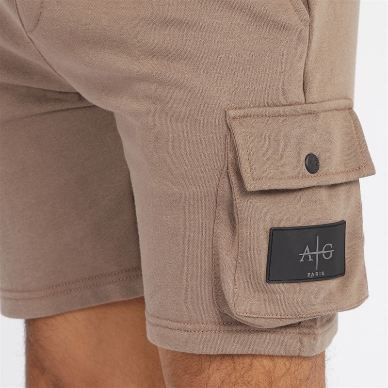 Avant Garde Herre Elation T-shirt og Shorts Sæt Mink - Billede 5