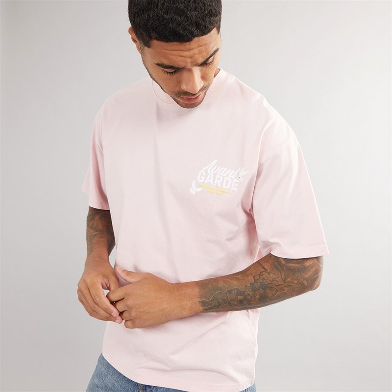 Avant Garde Herre Endless T-Shirt Pink - Billede 2
