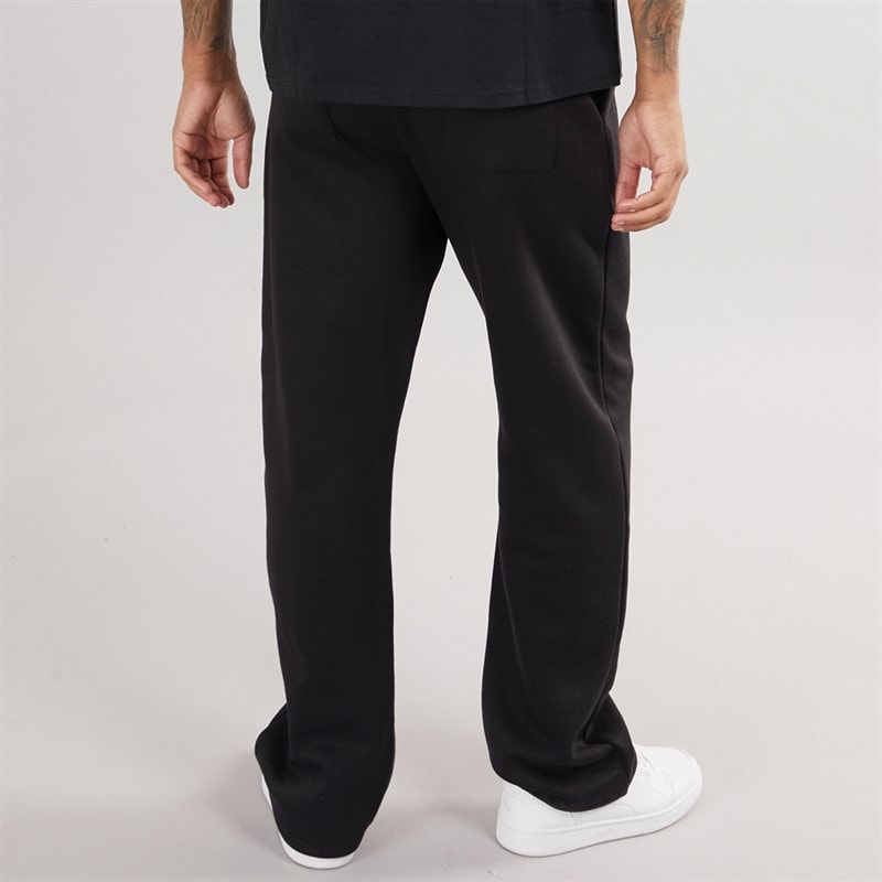 Avant Garde Herre Emblem Åben Kant Joggingbukser Sort - Billede 2