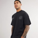 Avant Garde Herre Emblem T-shirt Sort