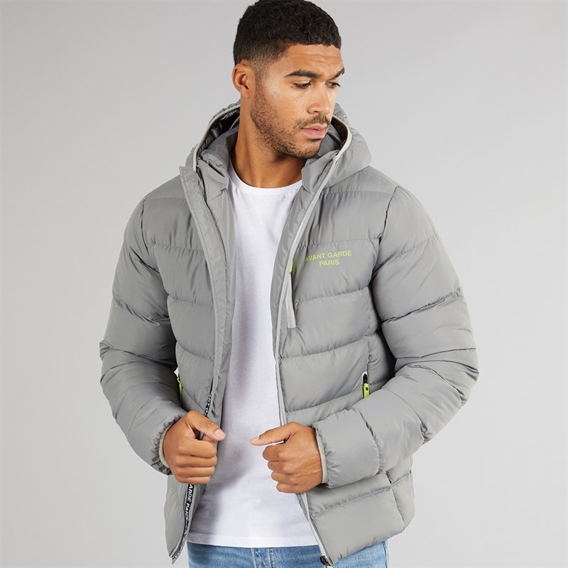Avant Garde Herre Thor Puffer Jakke Slate