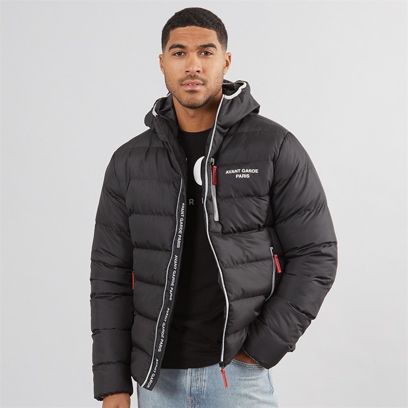 Avant Garde Herre Thor Puffer Jakke Sort