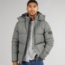 Avant Garde Herre Cottian Puffer Jakke Koksgrå