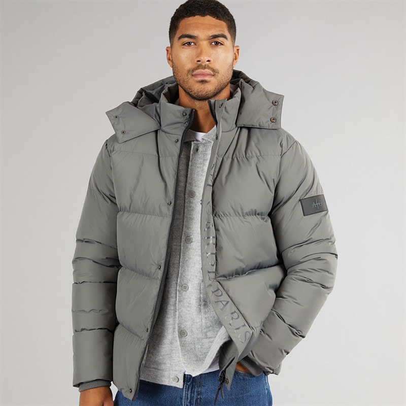Avant Garde Herre Cottian Puffer Jakke Koksgrå - Billede 1