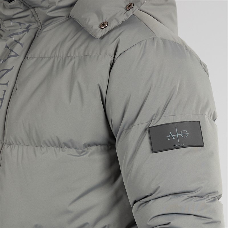 Avant Garde Herre Cottian Puffer Jakke Koksgrå - Billede 3