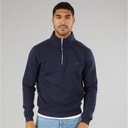 Avant Garde Herre Vespa 1/4 Lynlås Sweatshirt Navy