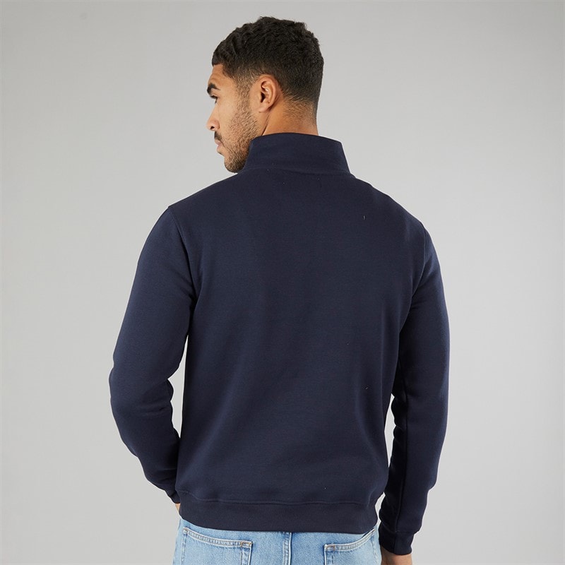 Avant Garde Herre Vespa 1/4 Lynlås Sweatshirt Navy - Billede 2