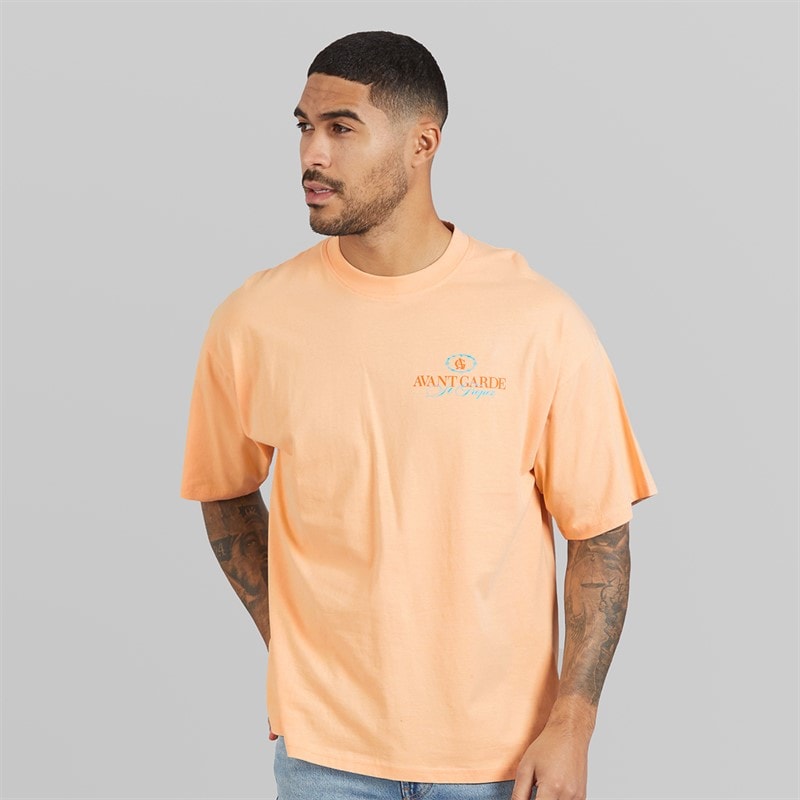 Avant Garde Herre Terræn T-shirt Peach - Billede 2