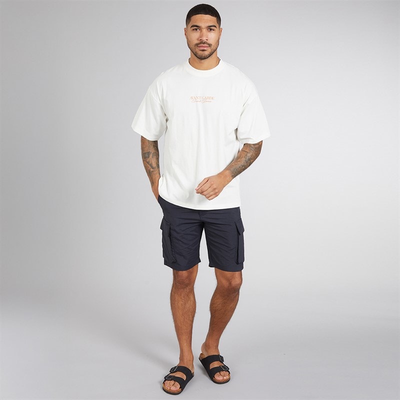 Avant Garde Herre Scape T-shirt Off White - Billede 4