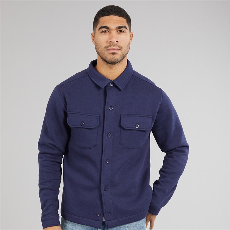 Avant Garde Herre Oakley Skjorte jakke Navy - Billede 3