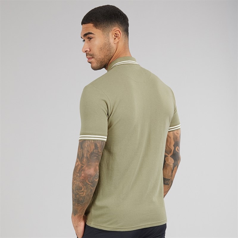 Avant Garde Herre Delta Polo Shirt Sage - Billede 2