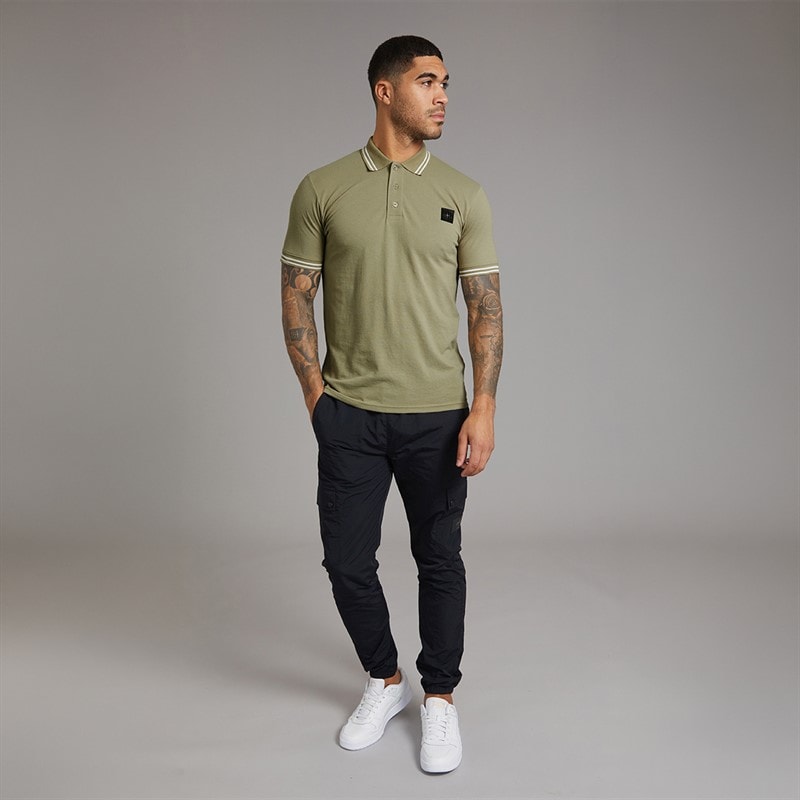 Avant Garde Herre Delta Polo Shirt Sage - Billede 3