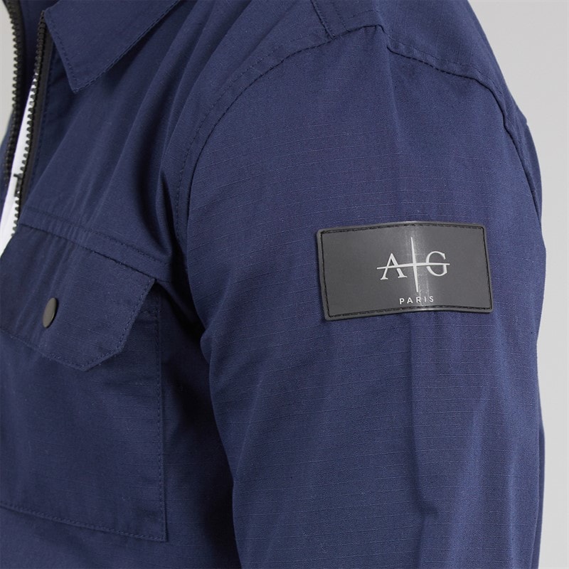 Avant Garde Herre Arden Overshirt Navy - Billede 3