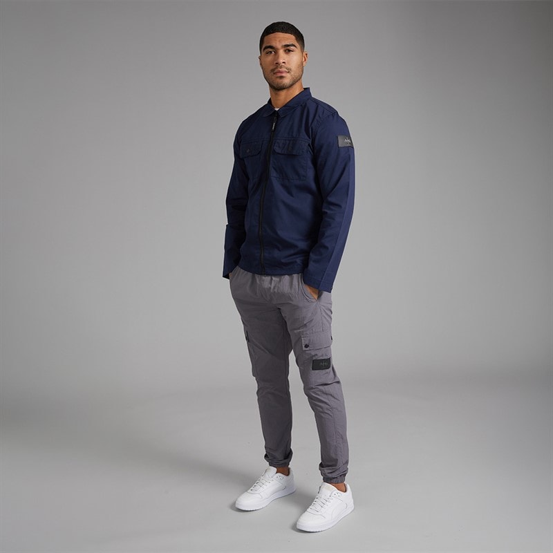Avant Garde Herre Arden Overshirt Navy - Billede 4