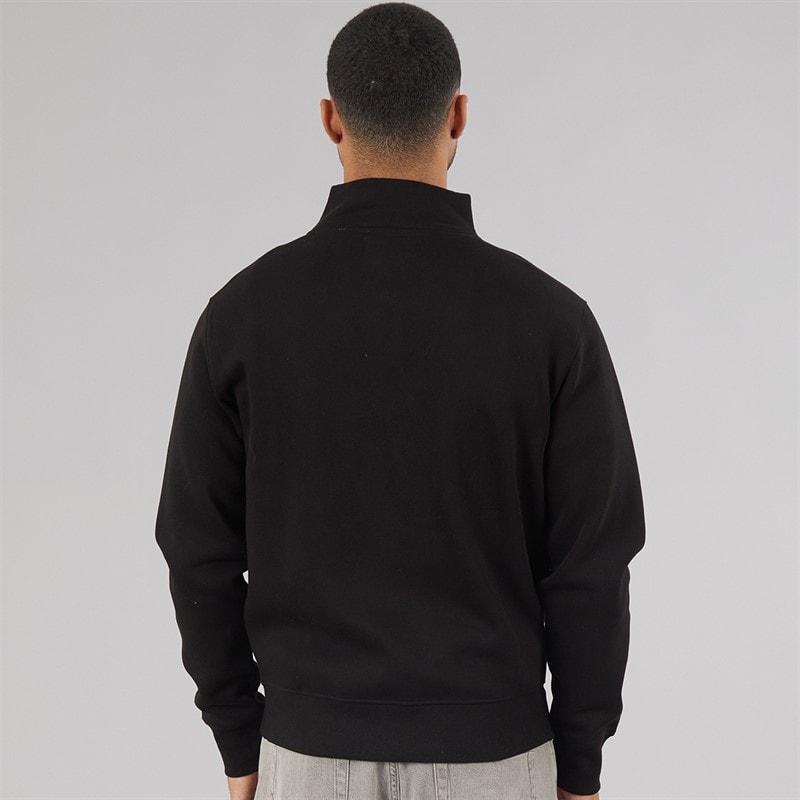 Avant Garde Herre Vespa 1/4 Zip Sweatshirt Sort - Billede 2