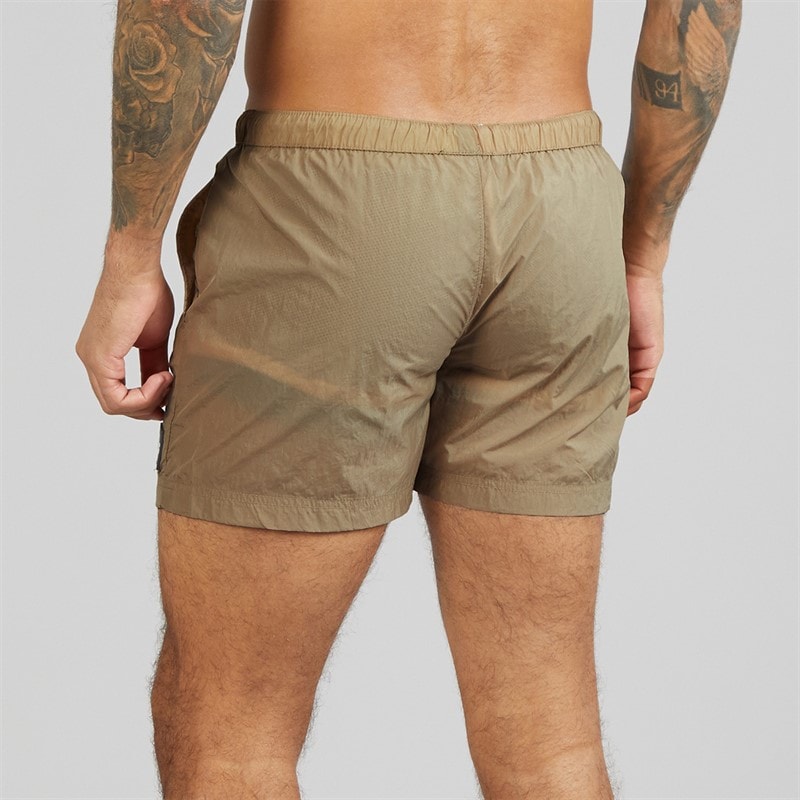 Avant Garde Herre Farris Crinkle Badebukser Beige - Billede 2