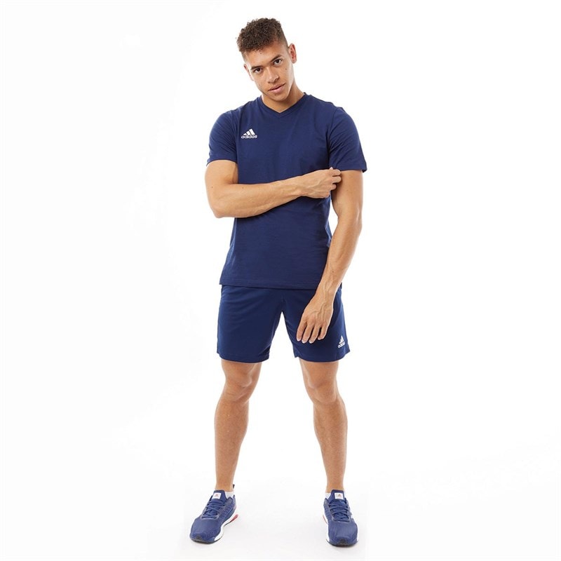 adidas Herre Entrada 22 Shorts Team Navy Blue - Billede 5