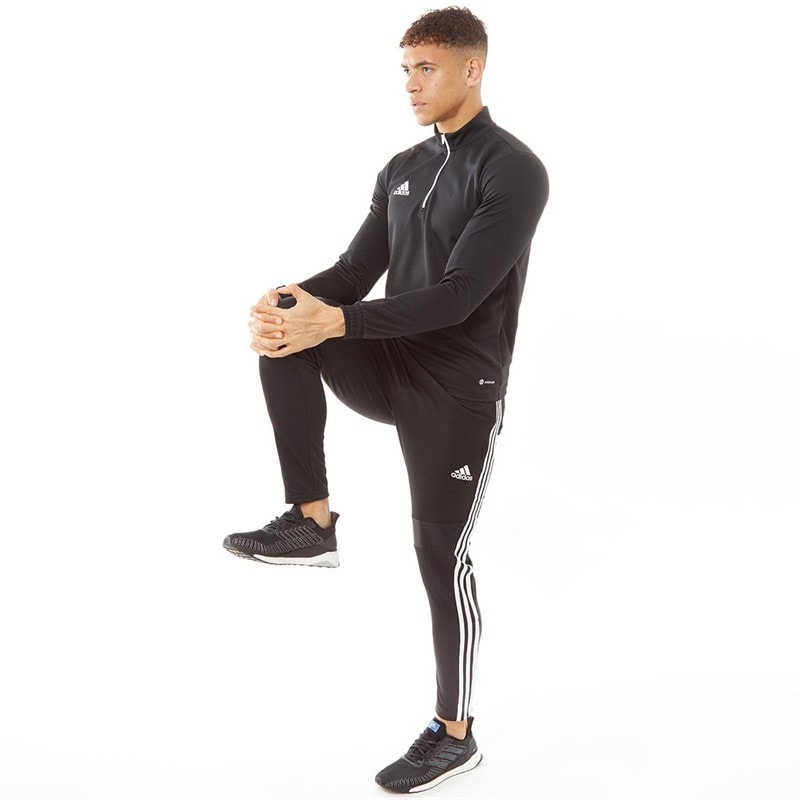 adidas Herre Entrada 22 Fodboldtrøjer Sort - Billede 3