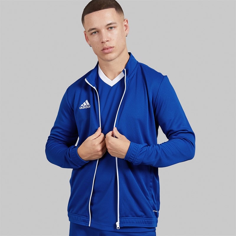 adidas Herre Entrada 22 Fodboldtrøjer Blå - Billede 1