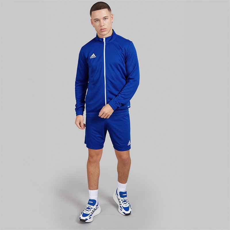 adidas Herre Entrada 22 Fodboldtrøjer Blå - Billede 4