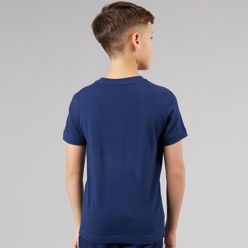 adidas Junior Entrada 22 T-shirt Team Navy Blue - Billede 2