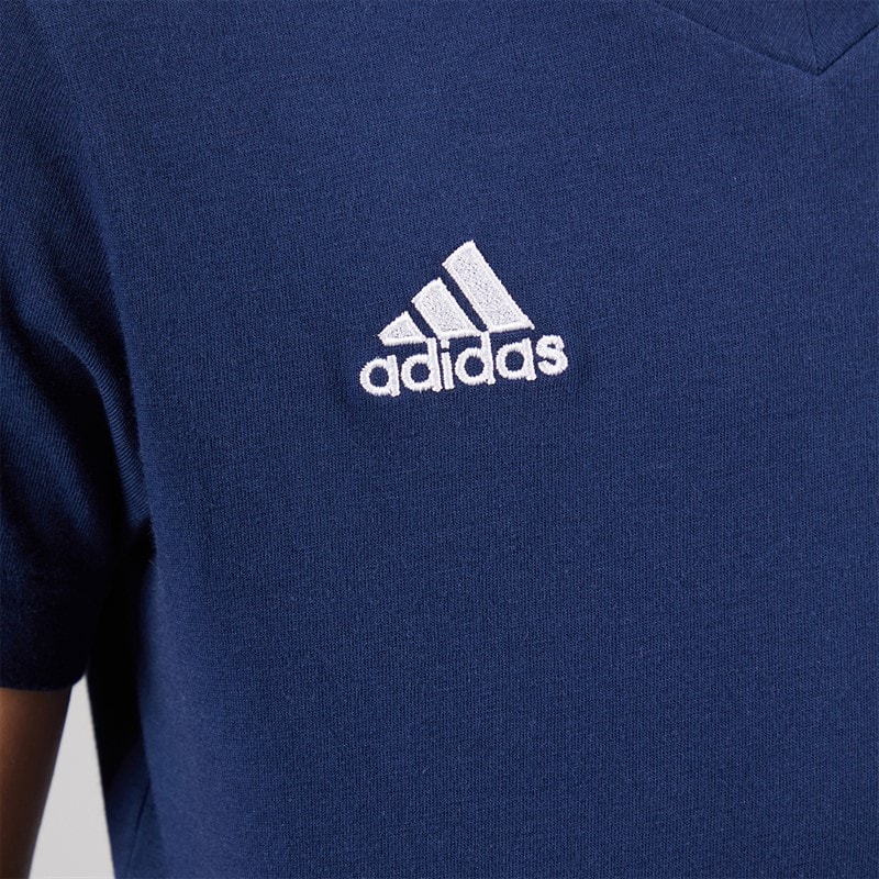 adidas Junior Entrada 22 T-shirt Team Navy Blue - Billede 3