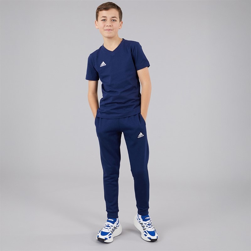 adidas Junior Entrada 22 T-shirt Team Navy Blue - Billede 5