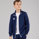 adidas Junior Entrada 22 Poly Træningsjakke Team Navy Blue