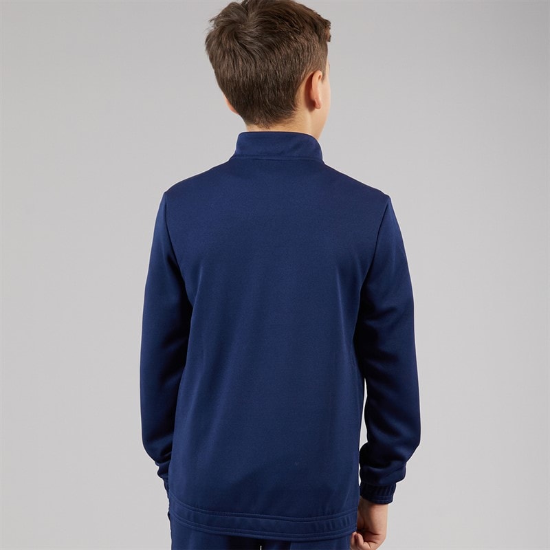 adidas Junior Entrada 22 Poly Træningsjakke Team Navy Blue - Billede 2
