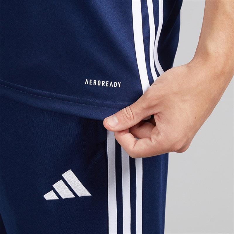 adidas Herre T-shirt Tabela 23 Navy Blue/Hvid - Billede 5