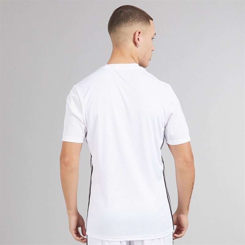 adidas Herre Tabela 23 T-shirt Hvid/Sort - Billede 2