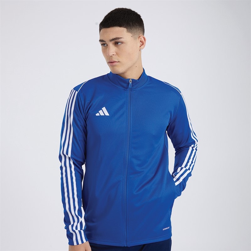 adidas Herre Tiro 23 Track Sport træningstrøjer Blå - Billede 5