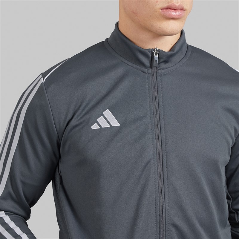 adidas Herre Tiro 23 Track Sport træningstrøjer Grå - Billede 3