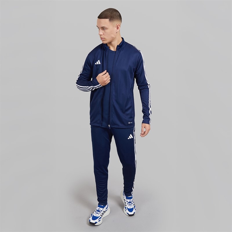 adidas Herre Tiro 23 League træningsbukser Team Navy Blue/Hvid - Billede 4