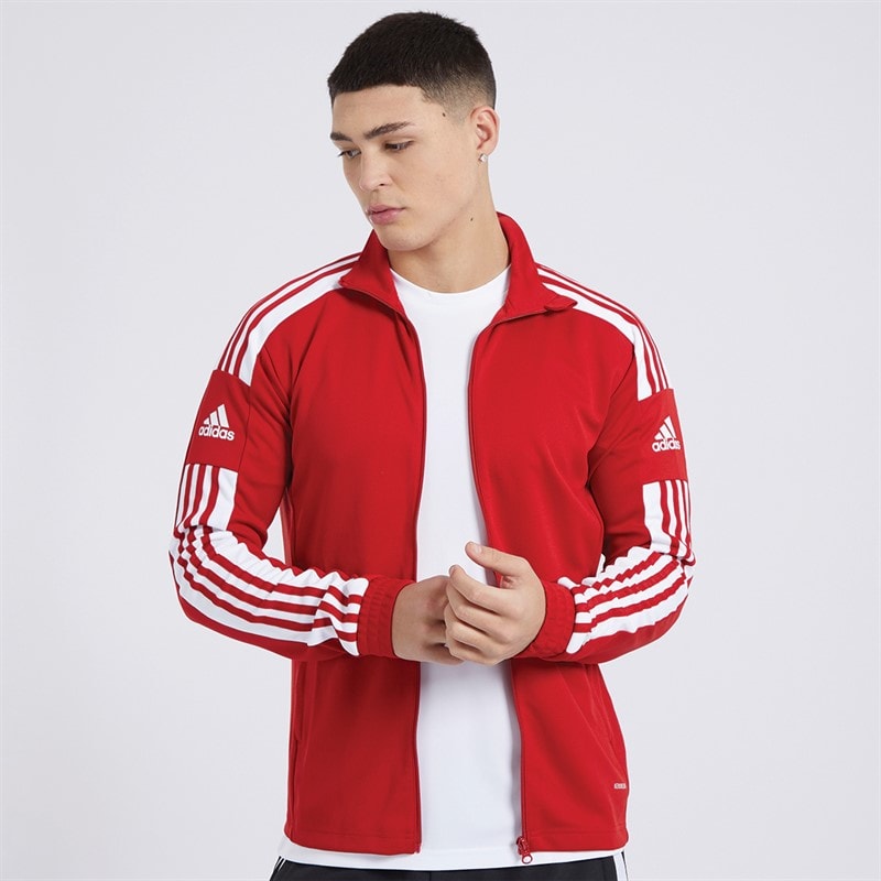 adidas Herre Squadra 21 Track Sport træningstrøjer Rød