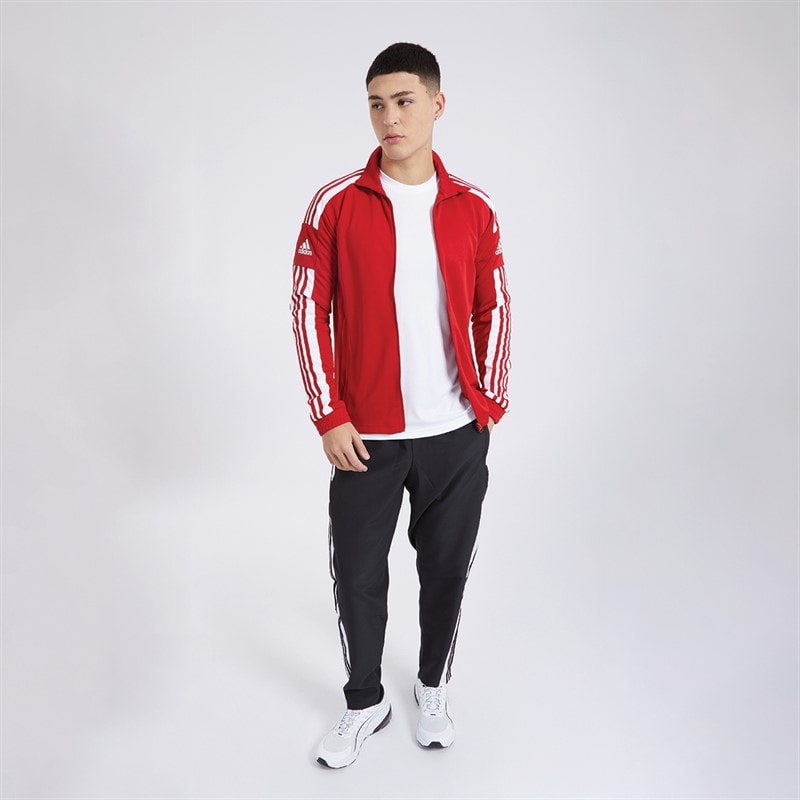 adidas Herre Squadra 21 Track Sport træningstrøjer Rød - Billede 4