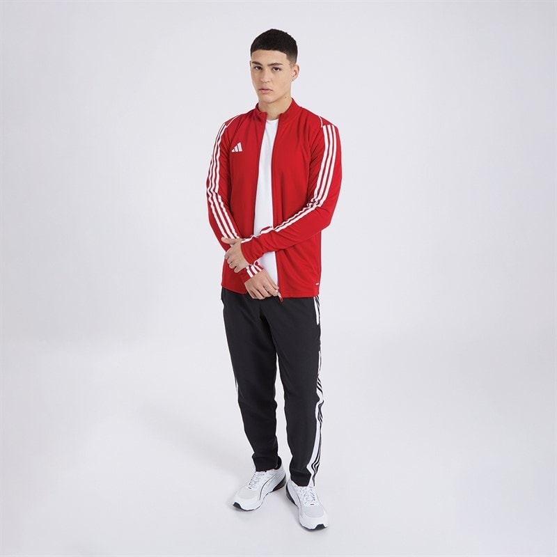 adidas Herre Tiro 23 Track Sport træningstrøjer Rød - Billede 4