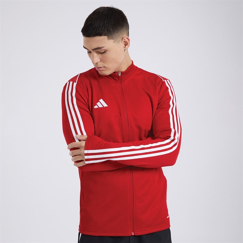 adidas Herre Tiro 23 Track Sport træningstrøjer Rød - Billede 5