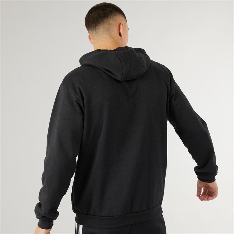 adidas Herre Entrada 22 Pullover Sweat Hoodie Sort/Hvid - Billede 2