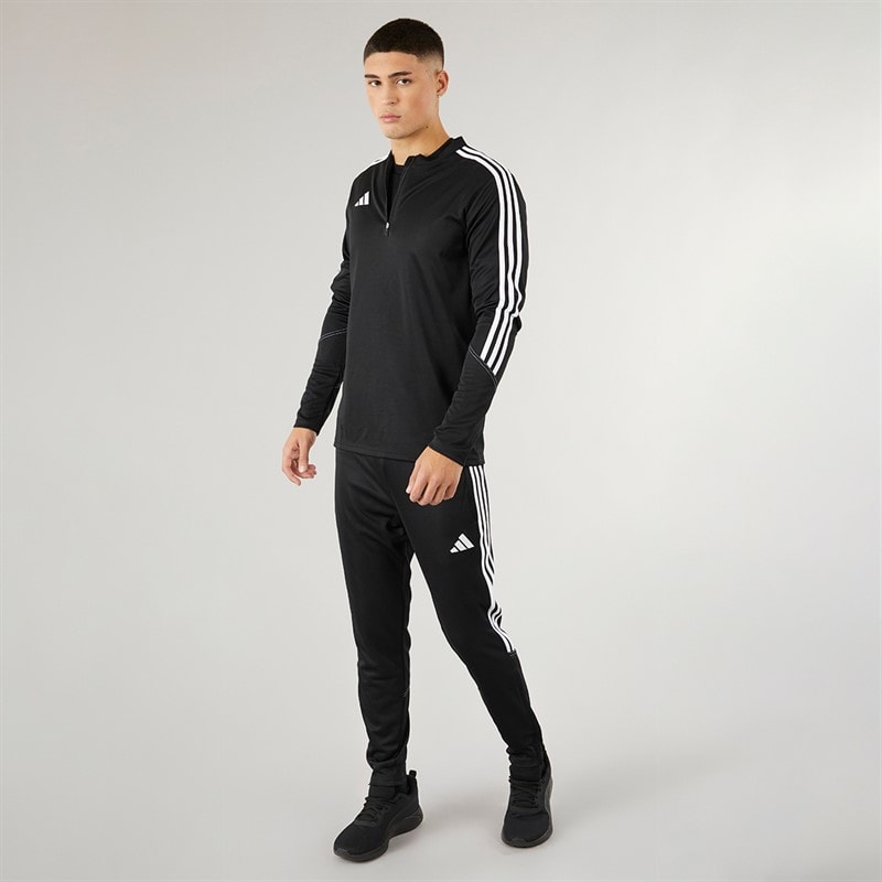 adidas Herre Tiro 23 Club træningsbukser Sort/Hvid - Billede 4